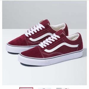 Vans Old Skool in Burgundy